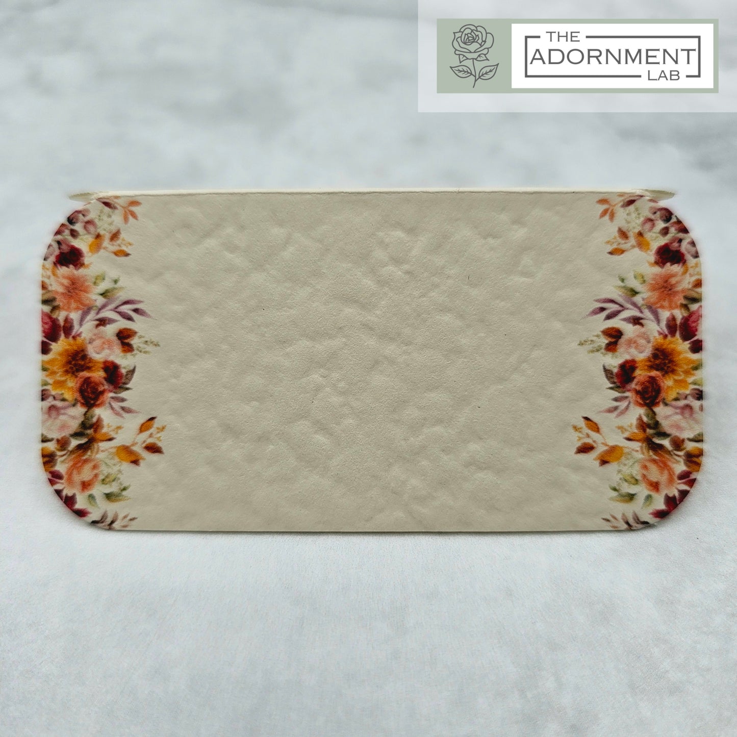 Autumn Fall Flowers Design - Place Cards