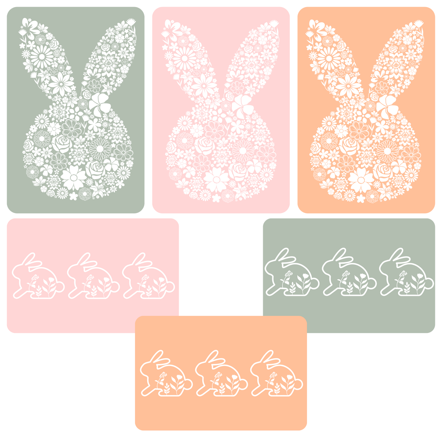 Bunny Bloom Collection (Easter / Spring)