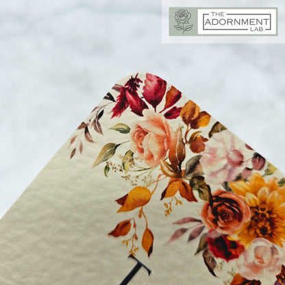 Autumn Fall Flowers Design - Table Plan Cards