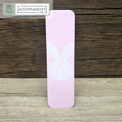 Bunny Bloom - Flat Printed Bookmarks - Pink