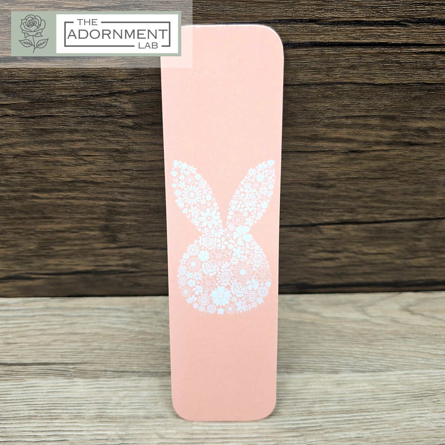 Bunny Bloom - Flat Printed Bookmarks - Pink