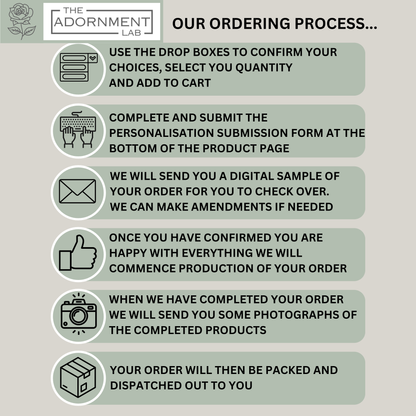 Autumn Fall Flowers Design - Table Number Cards